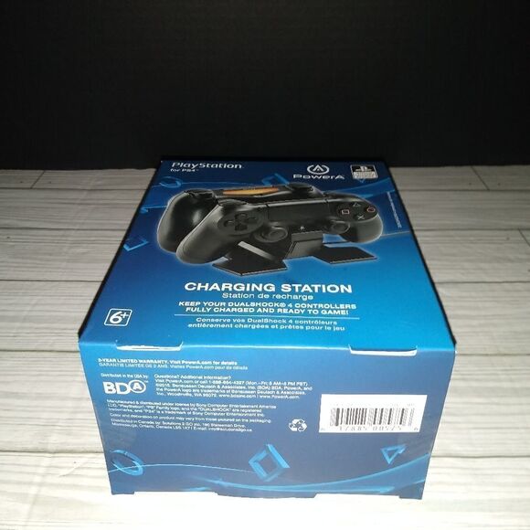PowerA PlayStation 4 PS4 DualShock Controller DUAL Charging Station Official - Picture 3 of 8